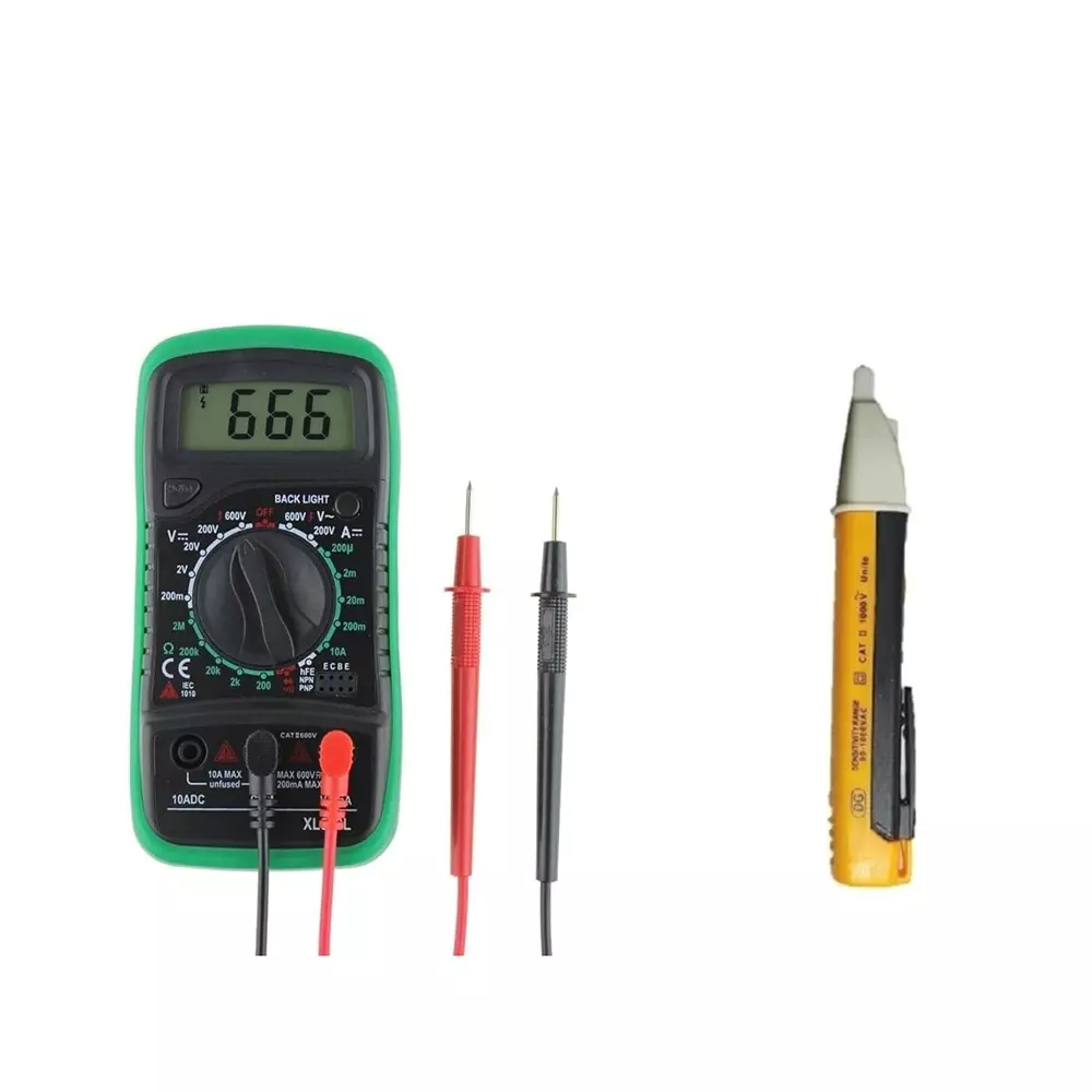 VMTRONIX Digital Multimeter Kit 3½ Digits LCD Display 600 V, 830 L (Kit of 3 Pcs)