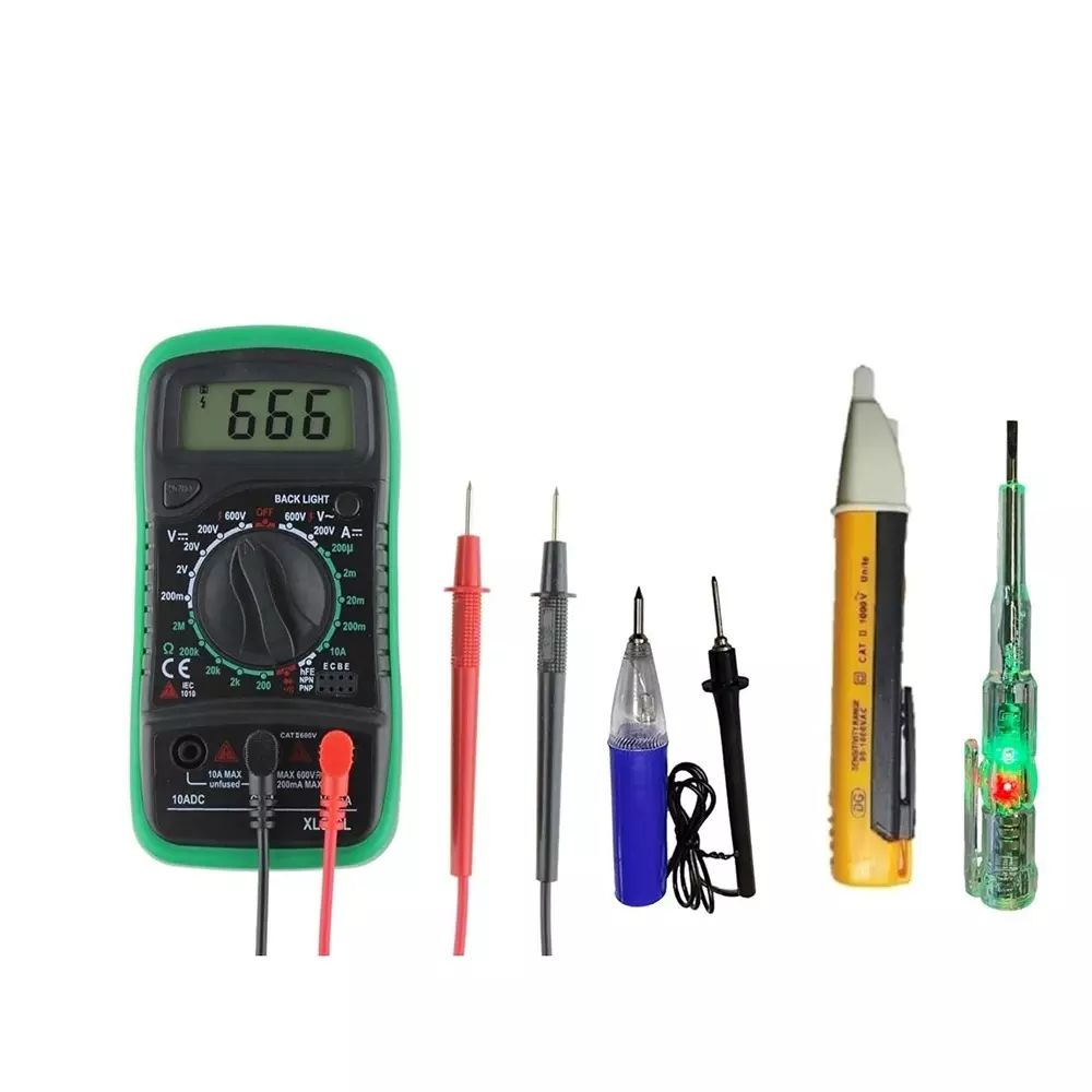 VMTRONIX Digital Multimeter Kit 3½ Digits LCD Display 600 V, 830 L (Kit of 6 Pcs)
