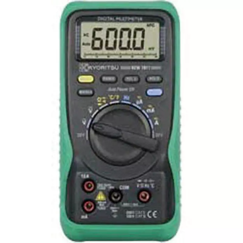 Kyoritsu Digital Multimeters AA batteries R6 P (1.5 V) x 2 (auto power off 15 minutes) Power Supply 6040 count, KEW1011