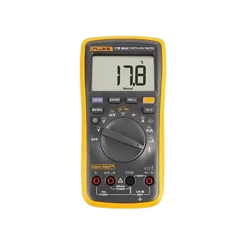 Fluke Digital Multimeter 400.0 μA to 10.00 A AC Current Range and 1.0 % + 3 Accuracy, 17B MAX