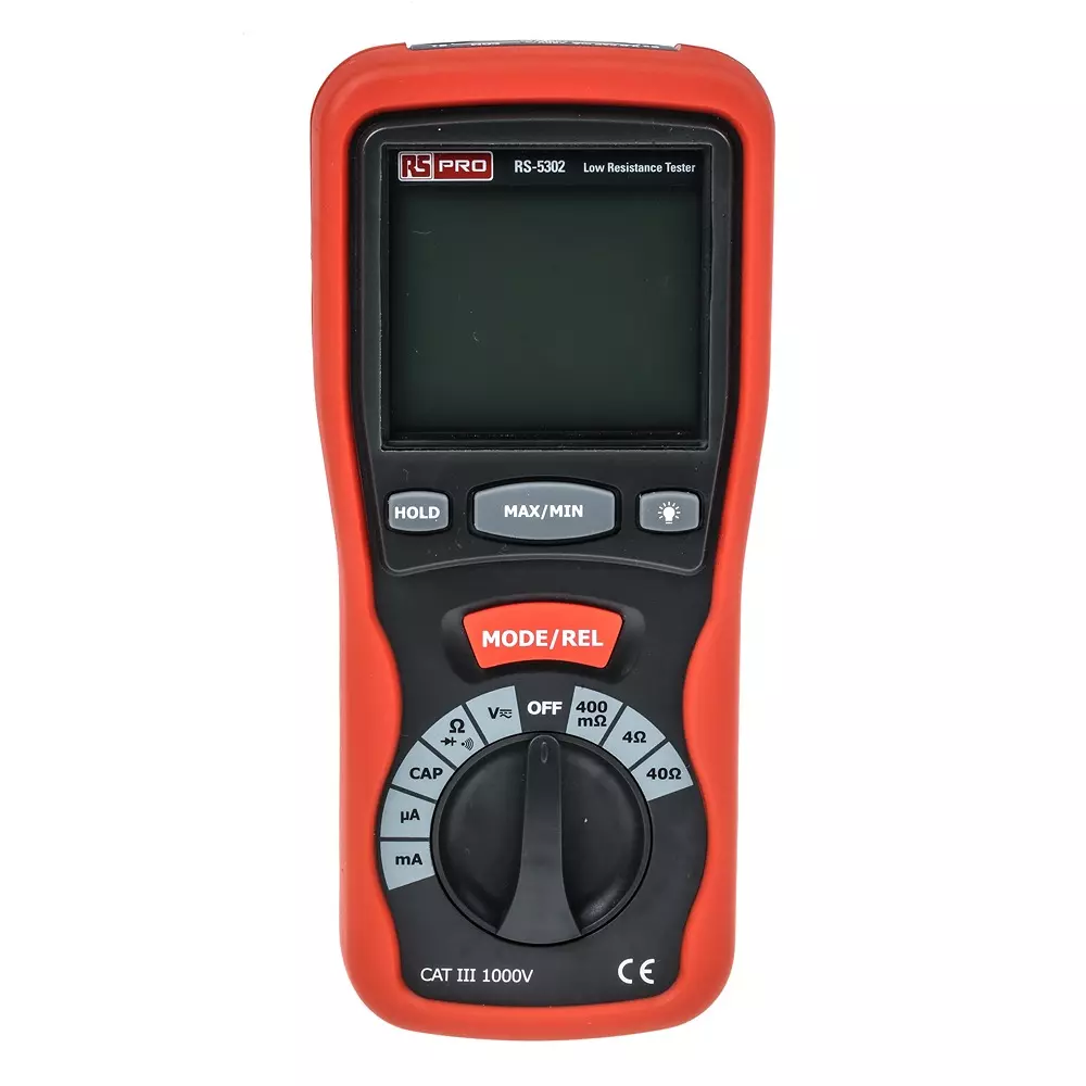 RS PRO Multimeter Digital 200 mm Battery 92 mm 50 mm, 2821842