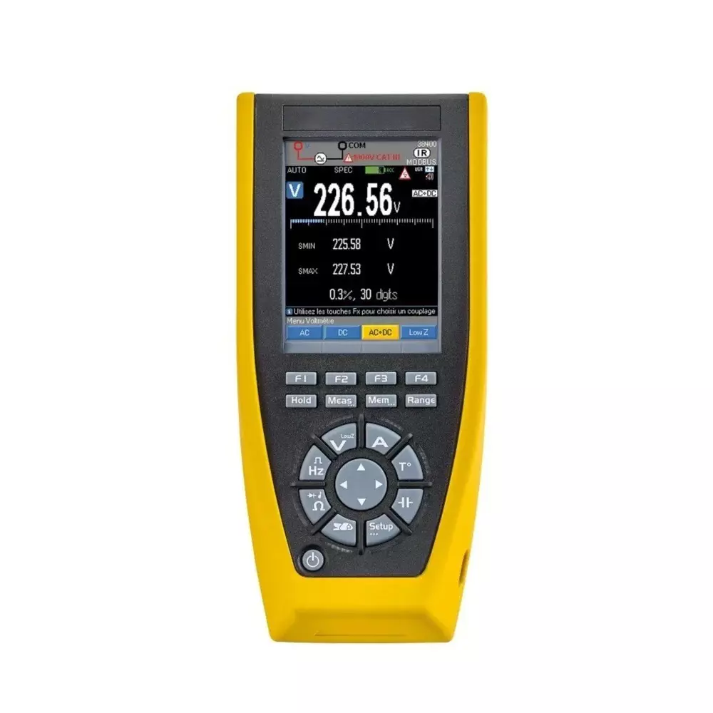 Krykard Digital Multimeter Accuracy 0.02% Bandwidth 200 kHz Capacitance Upto 10 mF Rating IP67 30000 Measurements, CA 5293