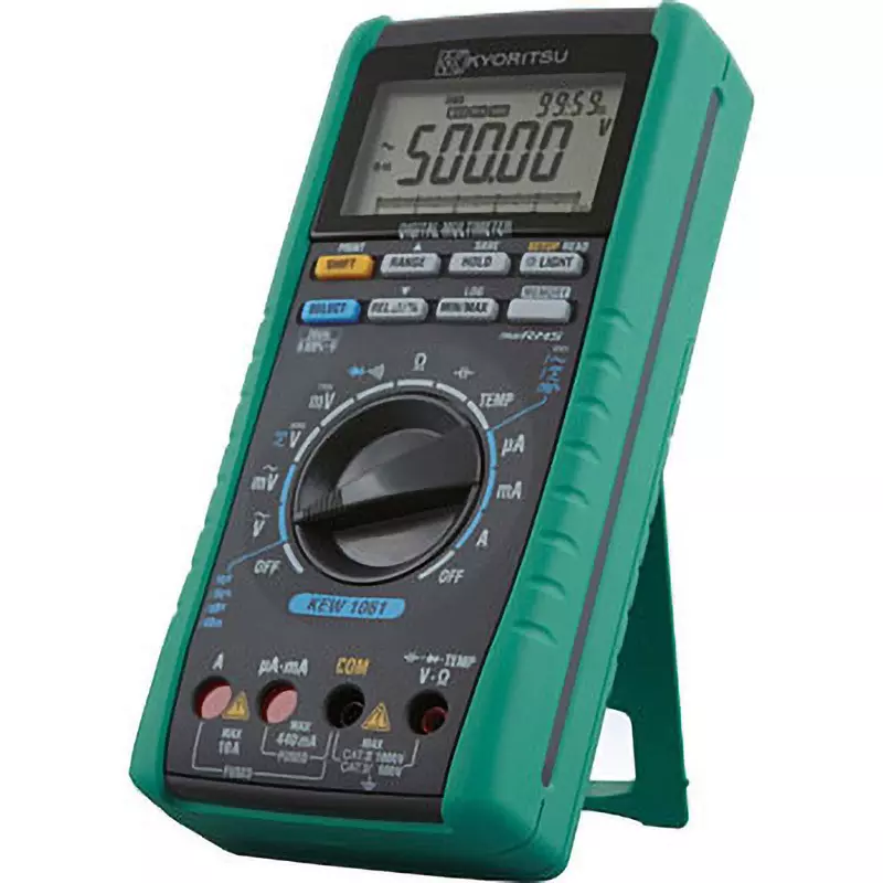 Kyoritsu Digital Multimeters AA batteries LR6 / R6 (1.5 V) x 4 Power Supply IEC 61010-1 CAT.IV 600 V, CAT.III, KEW1061