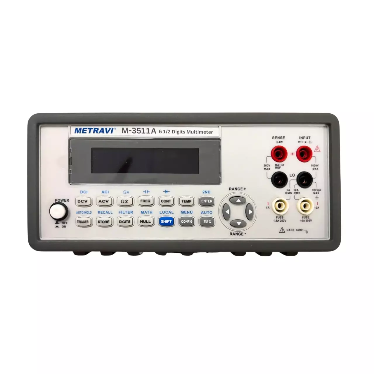 Metravi M-3511A Bench Type Digital Multimeter 0-1000V AC