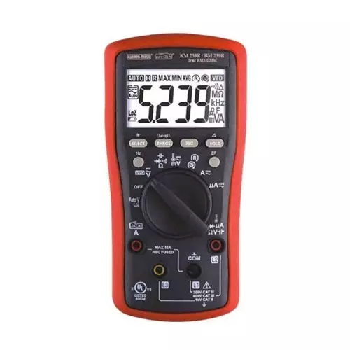 KUSAM-MECO 3-5/6 TRMS Digital Multimeter With VFD, KM 239R