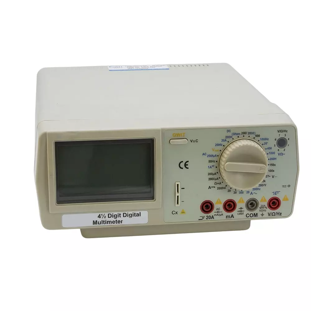 Crown Bench Top Digital Multimeter 55000 Count TRMS, 4-Wire Measurement with 3.7 inch (93.98 mm) Display Colour LCD  – XDM 2041