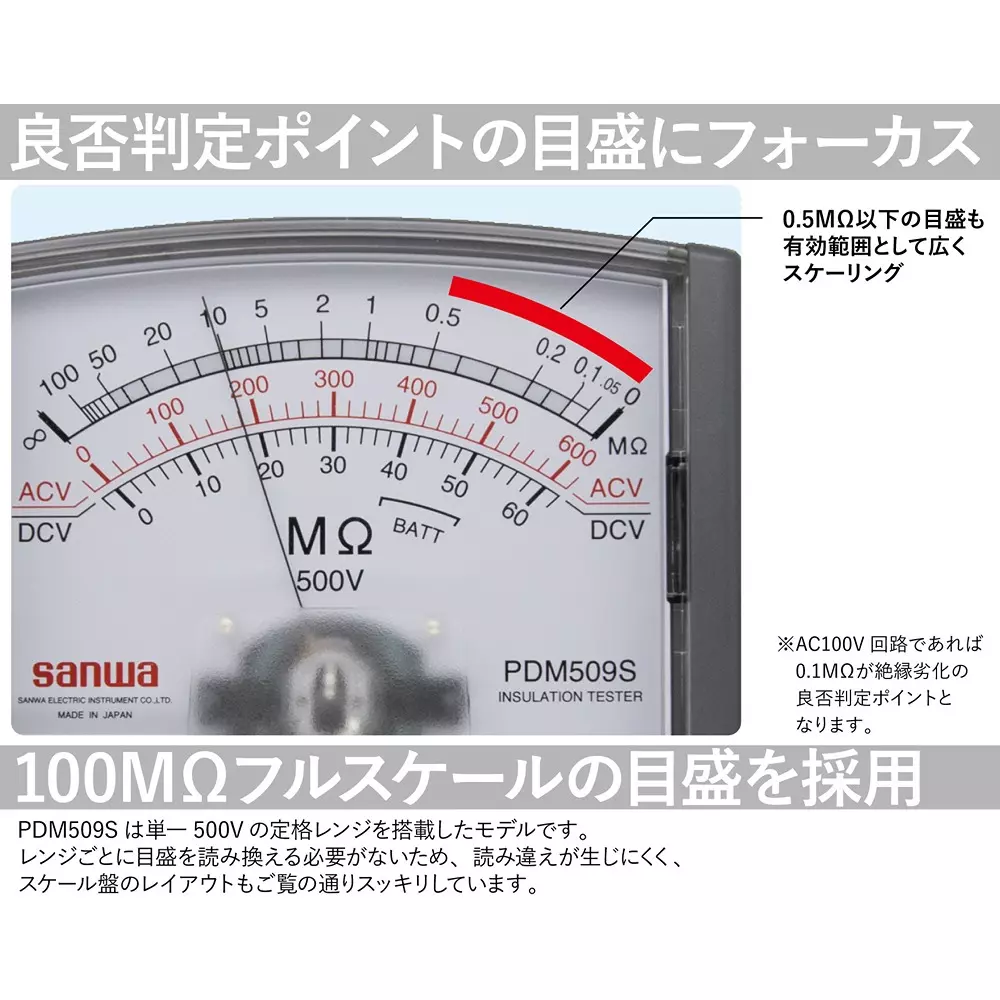 sanwa-insulation-resistance-meter-pdm509s