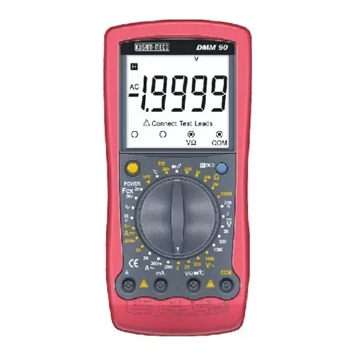 KUSAM-MECO 4-1/2 Digital Multimeter (13 functions 29 ranges) DMM 90