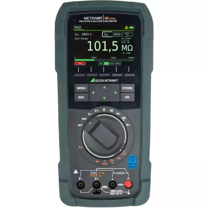 GOSSEN METRAWATT METRAHIT IMxTRA BT Handheld Digital Multimeter True RMS-U kAS Calibrated, M273S