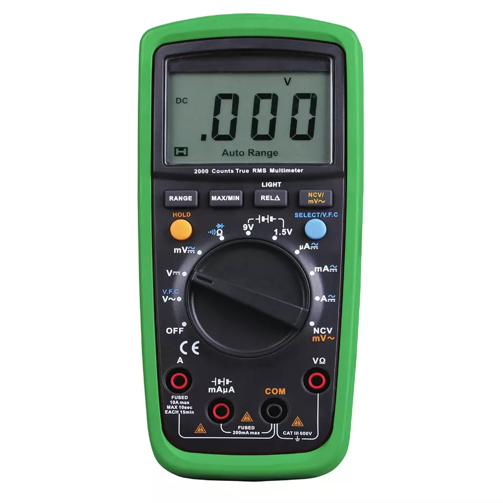 MULTICOMP PRO Dmm 3 Years Manufacturer Warranty 3.5 No. of Digits 600 V Voltage Measure AC Max, MP139A