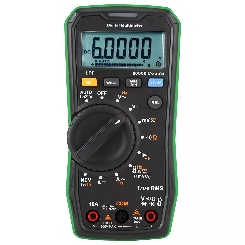 MULTICOMP PRO Dmm 3 Years Manufacturer Warranty 4.75 No. of Digits 600 V Voltage Measure AC Max, MP731065