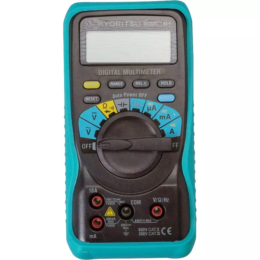 Kyoritsu Digital Multimeters AA batteries Power Supply IEC 61010-1 CAT Ⅲ 300 V, IEC 61326-1 Applicable, MODEL1009