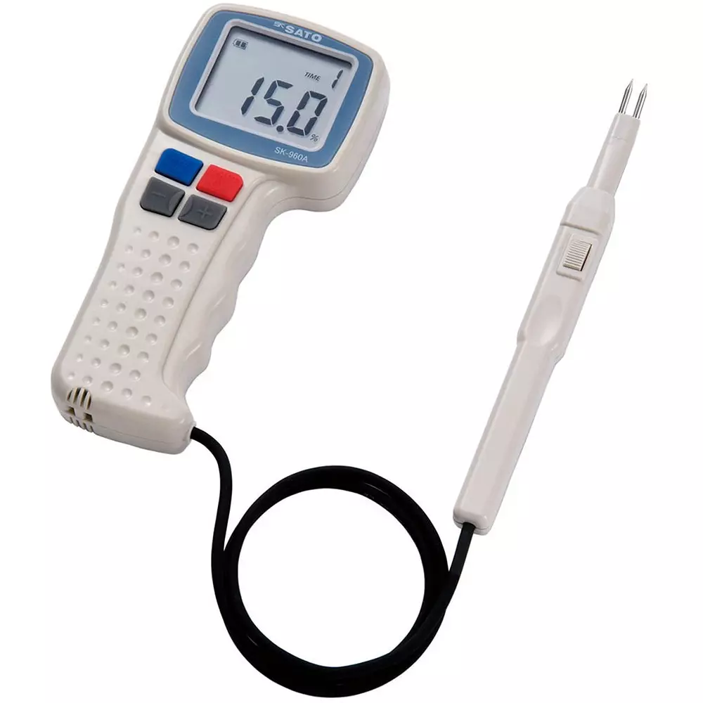 Sato Keiryoki Moisture Checker AA manganese battery x 2 (included) Power Supply Average value display,, SK-960A(TYPE3)