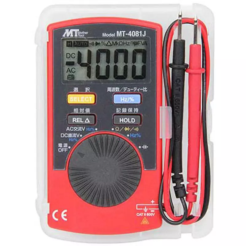 Mother Tool Digital Multimeter CR-2032(3 V)x1 Power Supply, MT-4081J