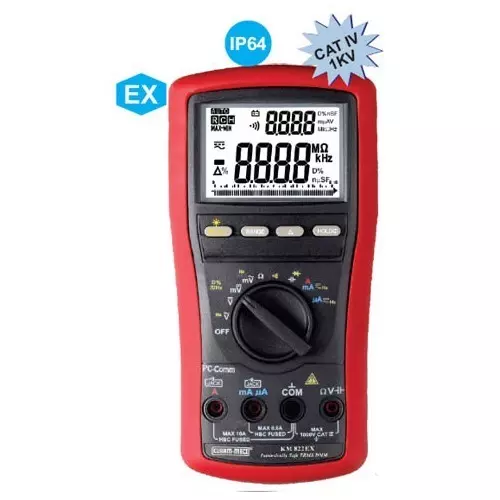 KUSAM-MECO 4 Digit TRUE RMS Digital Multimeter With PC Interface, KM822EX