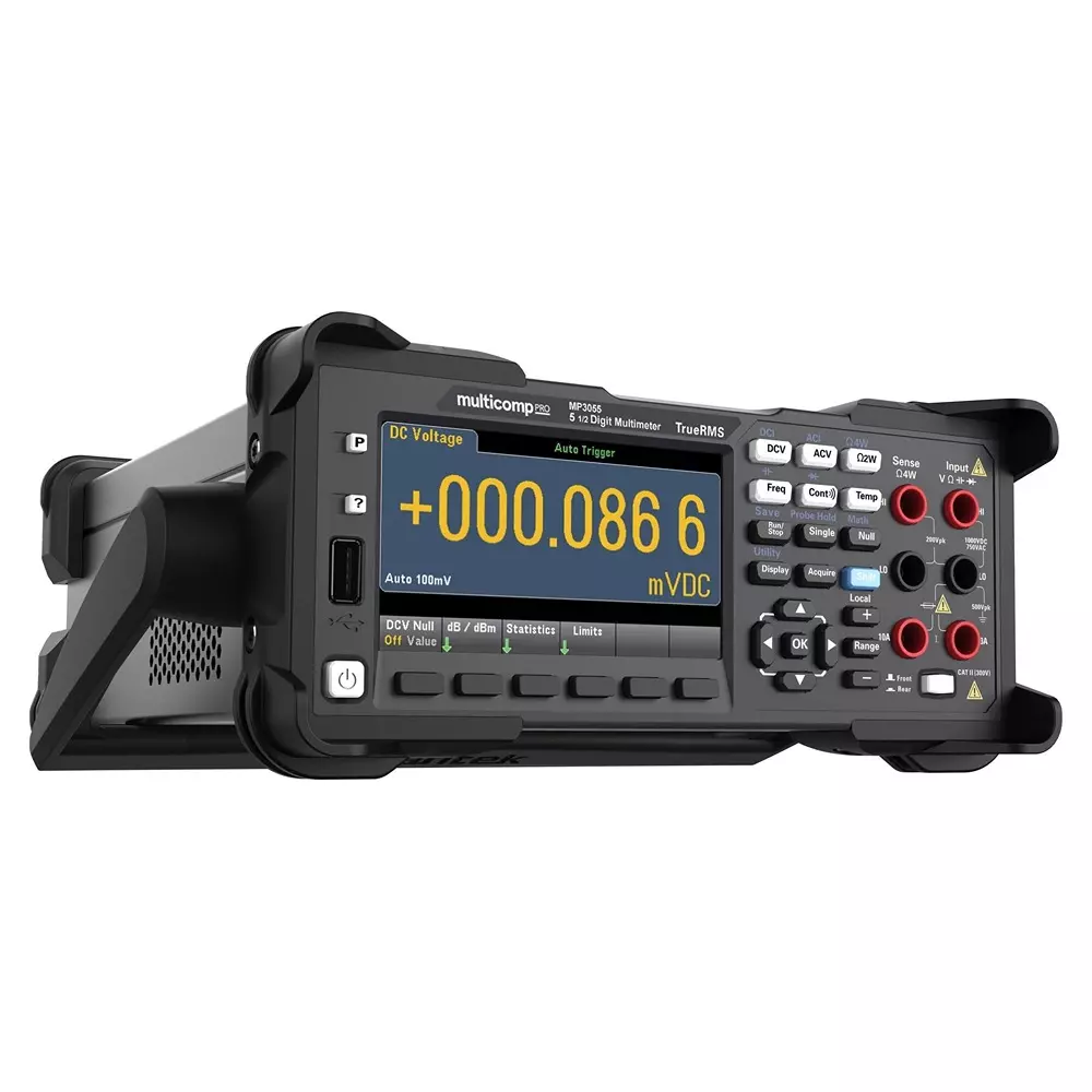 MULTICOMP PRO Dmm 5.5 No. of Digits 750 V Voltage Measure AC Max 1 kV DC, MP3055