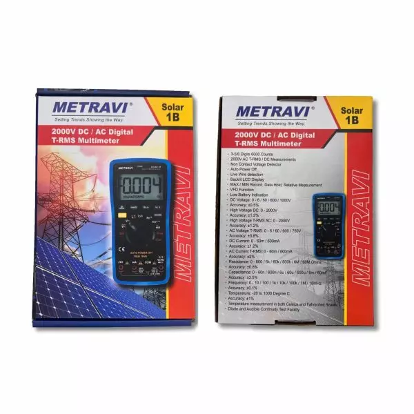 metravi-digital-t-rms-multimeter-5999-356-bit-automatic-polarity-lcd-display-solar-1b-new