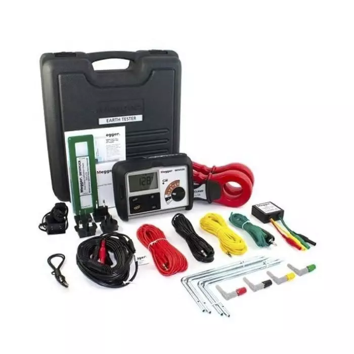 Megger DET4TCR2 Earth Tester, 200 kΩ CAT IV 100 V, 1000-366