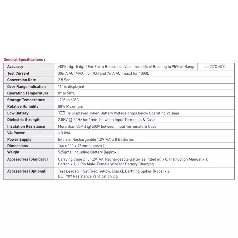 meco-digital-earth-resistance-tester-3-digit-1999-counts-14mm-lcd-display-with-backlight-and-0--10-ohms-0--1000-ohms-range-det-909p