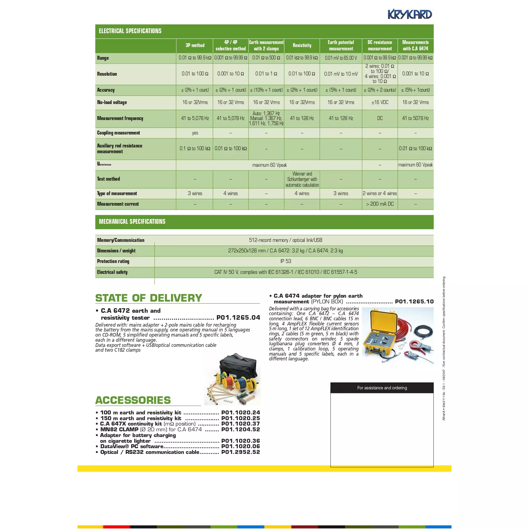 krykard-cat-iii-600v-earth-tester-ip53-ca-6472-earthresistivity-tester