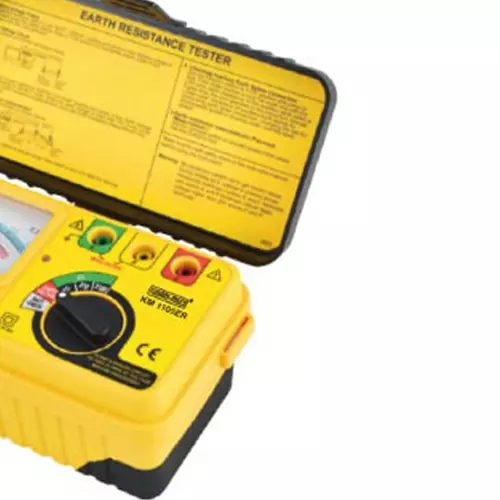 KUSAM-MECO Analog Earth Resistance Earth Resistance (upto 1200Ω), KM 1105ER