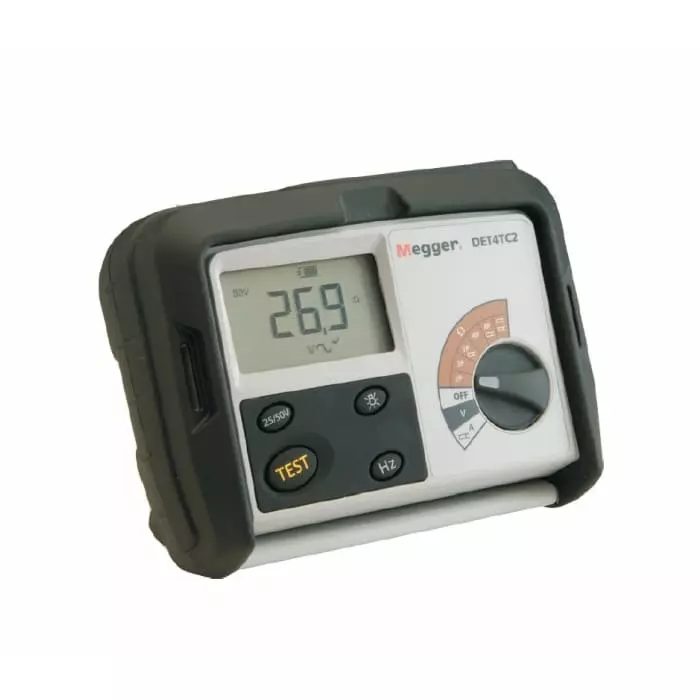 Megger DET4TC2 Earth Tester, 200 kΩ CAT IV 100 V, 1000-345