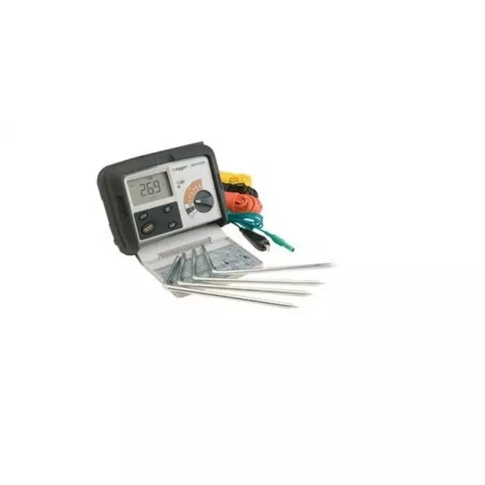 Megger DET4TC2 Earth Tester, 200 kΩ CAT IV 100 V, 1000-345
