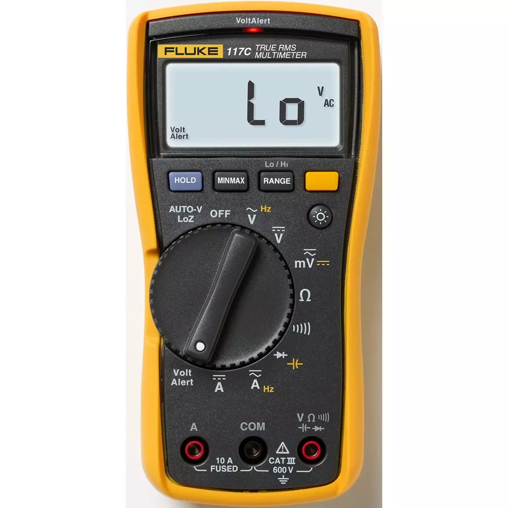 Fluke Multimeter &Amp; Clamp Component Kit [Measurement category] CATIII600 V 9 V batteryx1 Battery, FLUKE-117-323KIT