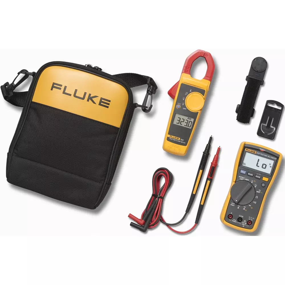 fluke-multimeter-amp-clamp-component-kit-measurement-category-catiii600-v-9-v-batteryx1-battery-fluke-117-323kit