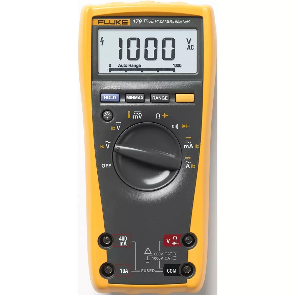Fluke Combo Kit [Measurement category] CATⅣ600 V, CATIII1000 V -10 to 50 ℃ Operating Temperature, FLUKE-179-EDA2