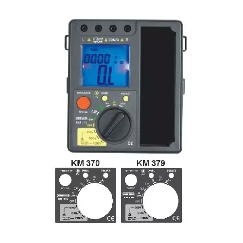 KUSAM-MECO 3¾ Digit Digital Insulation Resistance Tester with Multimeter Function
