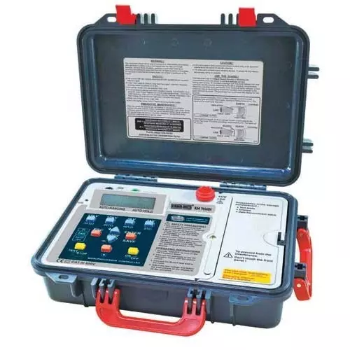 KUSAM-MECO 15 KV Digital Insulation Resistance Tester Range: upto 30TΩ, KM 7016IN