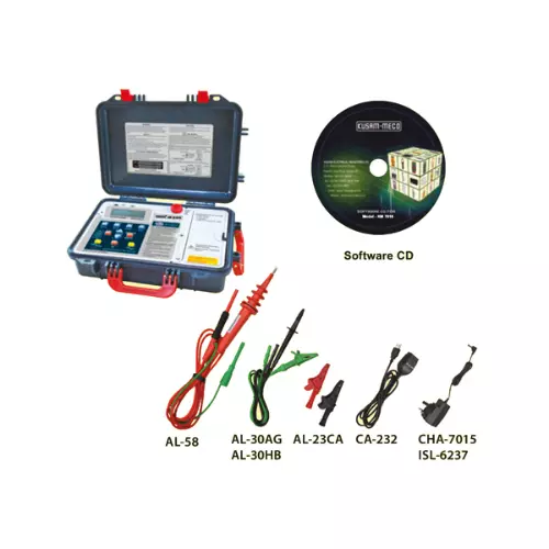 KUSAM-MECO 15 KV Digital Insulation Resistance Tester Range: upto 30TΩ, KM 7016IN