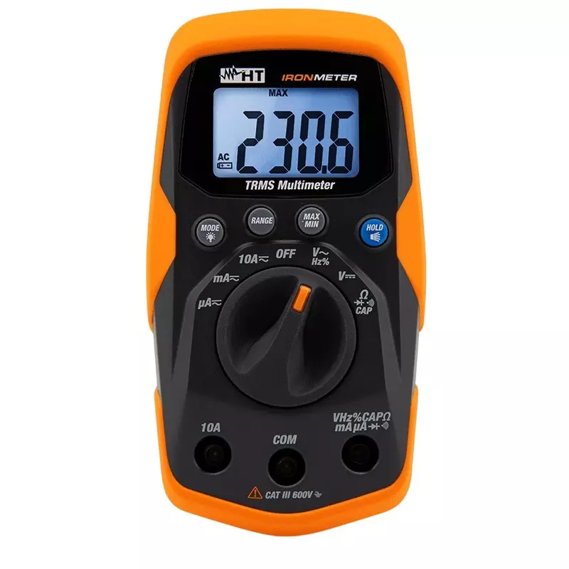 HT TRMS Ironmeter 400 Ω to 40 MΩ Resistance, IRONMETER