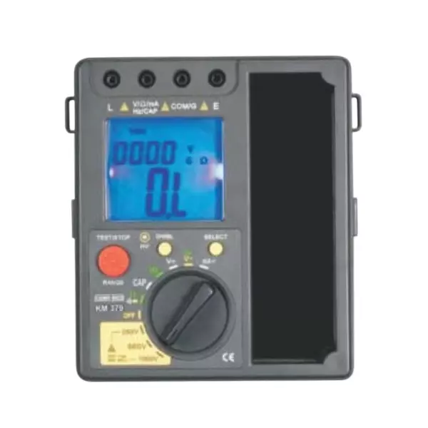 KUSAM-MECO Digital Insulation Resistance Tester With Multimeter Functions Range 500/1000/2500 V, KM 370 (upgraded)