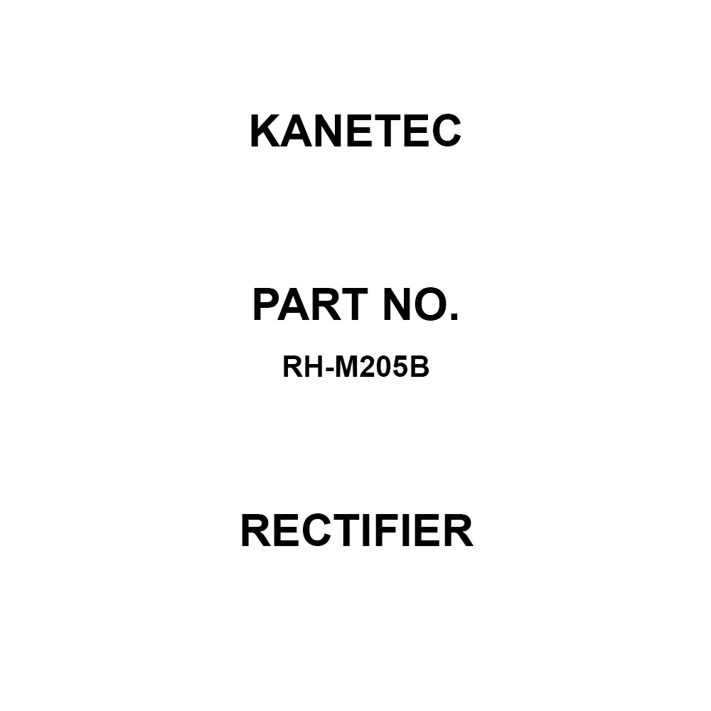 KANETEC Rectifier with degaussing function DC0 to 90 V Output Voltage 5 A Output Current, RH-M205B