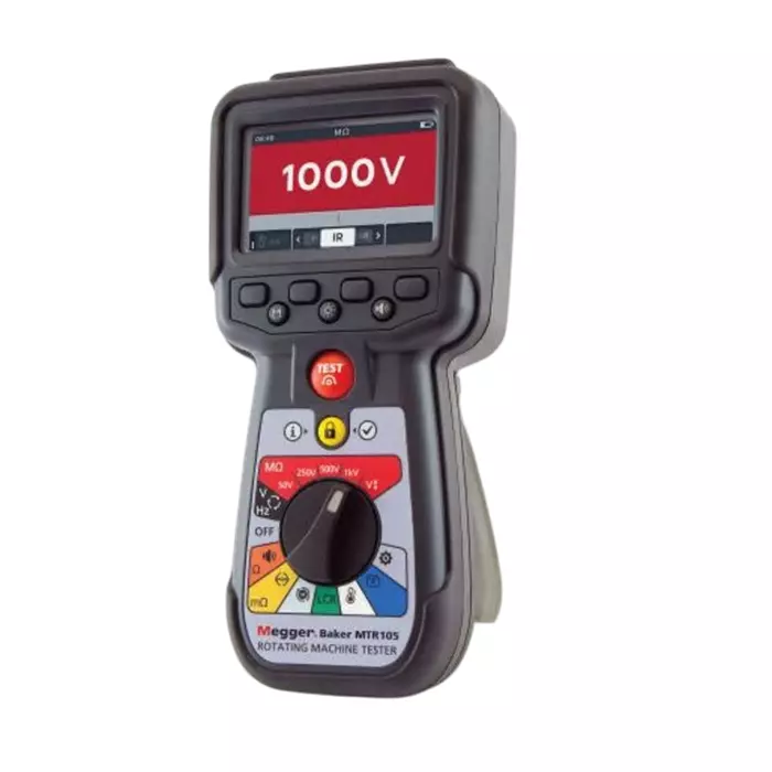 Megger MTR105 Phase Rotation Tester, CAT III 600V, 400Hz Max, 75V Max, 1010-361