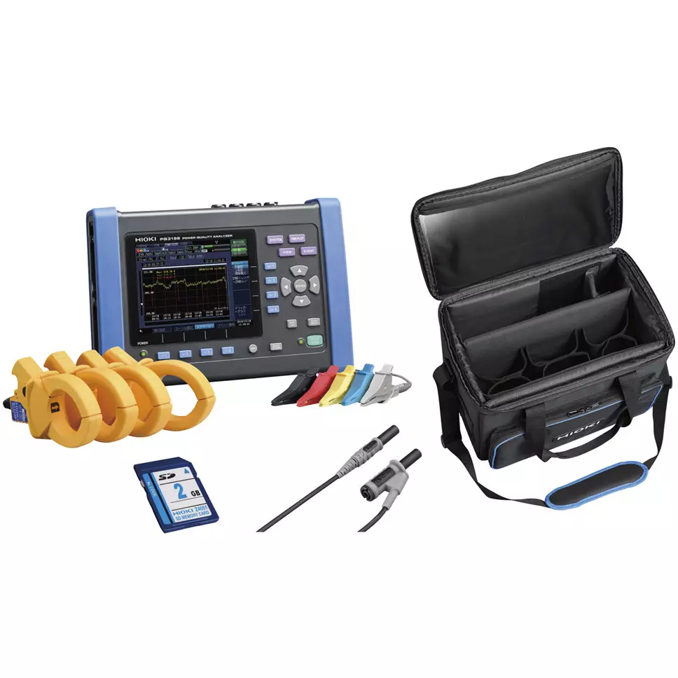 Hikoki Power Storage Analyzer AC adapter Z1002 (100-240 V, rated 17 A, 50/60 Hz), battery pack Z1003, PQ3198-92