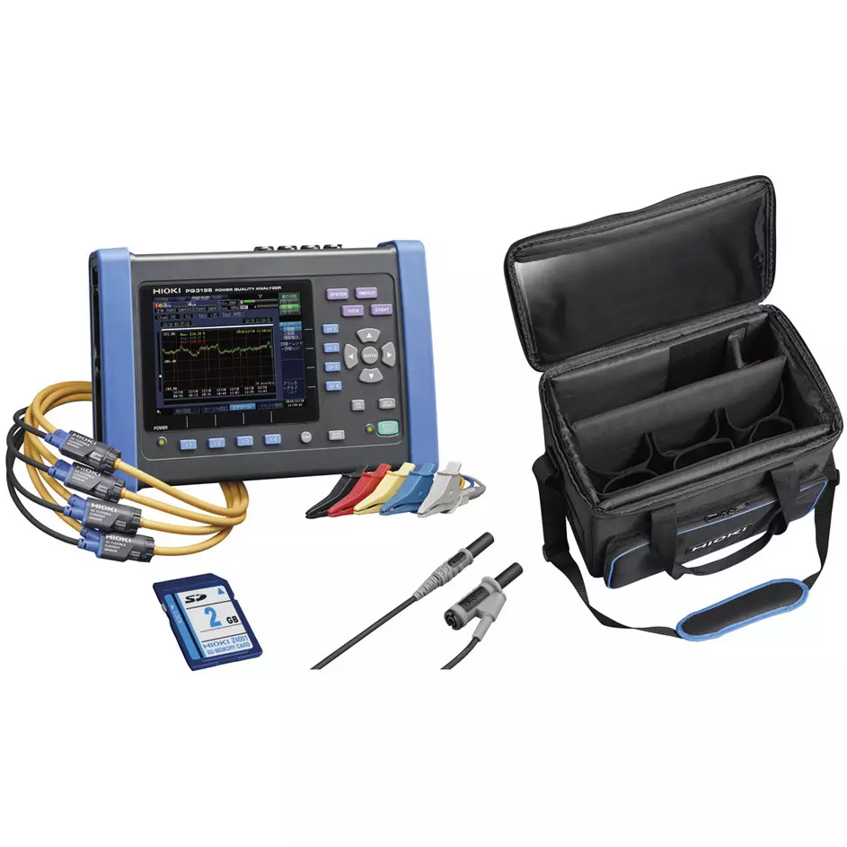 Hikoki Power Storage Analyzer AC adapter Z1002 (100-240 V, rated 17 A, 50/60 Hz), battery pack Z1003, PQ3198-94