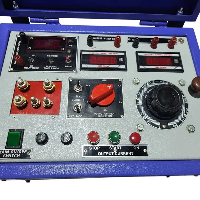 Metravi Relay Test Set Single Phase 230 V, RNT-5