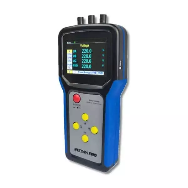 Mertravi Portable Power Quality Analyser Measurement Input Range 1/225m V-333 mV, PRO PA-800