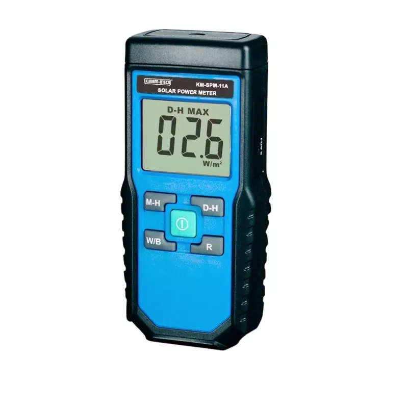 KUSAM-MECO BTU Solar Power Meter 3½ Digits LCD With Maximum Reading 1999 2000 m Altitude 9 V Battery, KM-SPM-11A