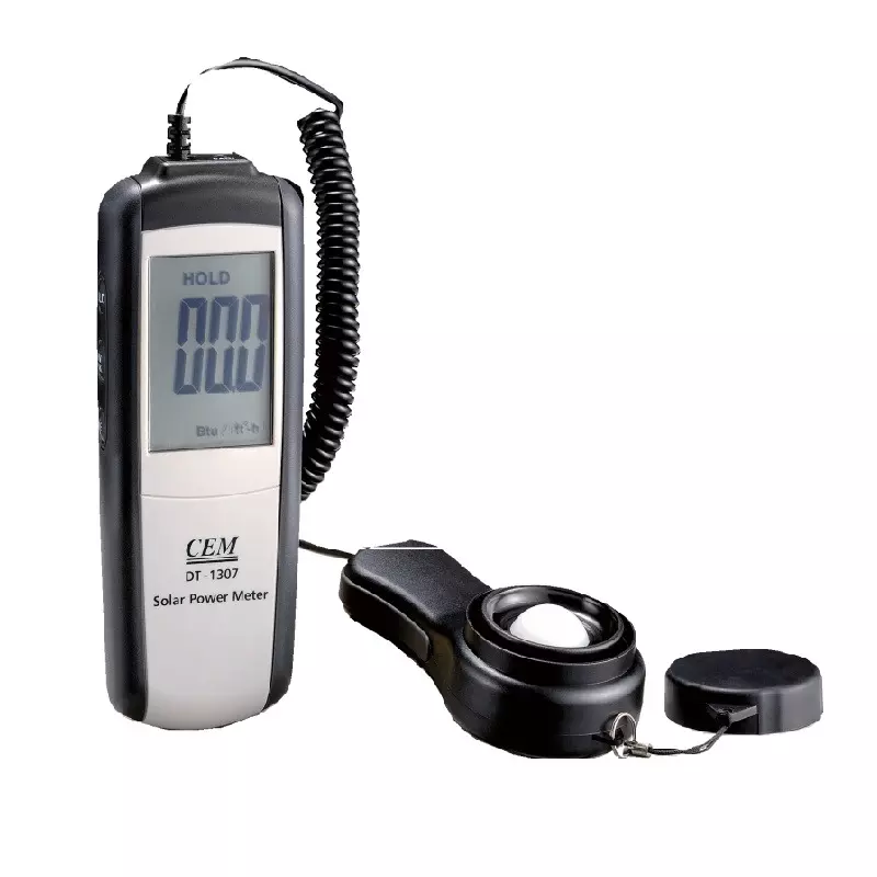 Mextech Solar Power Meter 3½ Digits LCD Display Hold Function for Industrial Use, CEM&nbsp;DT1307