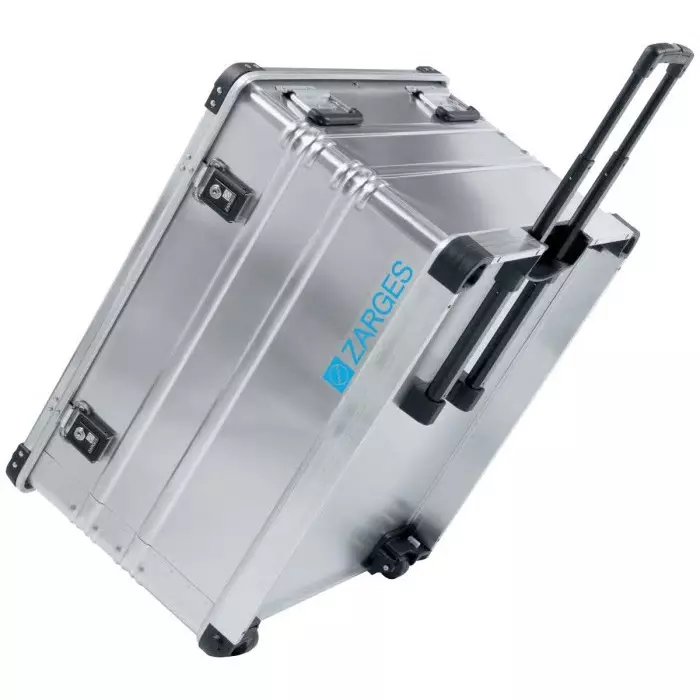 Zarges K 424xC Waterproof Metal Equipment case With Wheels 800x685x485 mm, 41814