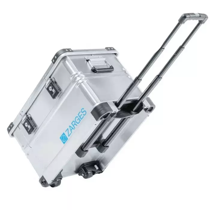 Zarges K 424xC Waterproof Metal Equipment case With Wheels 600x400x385 mm, 41811