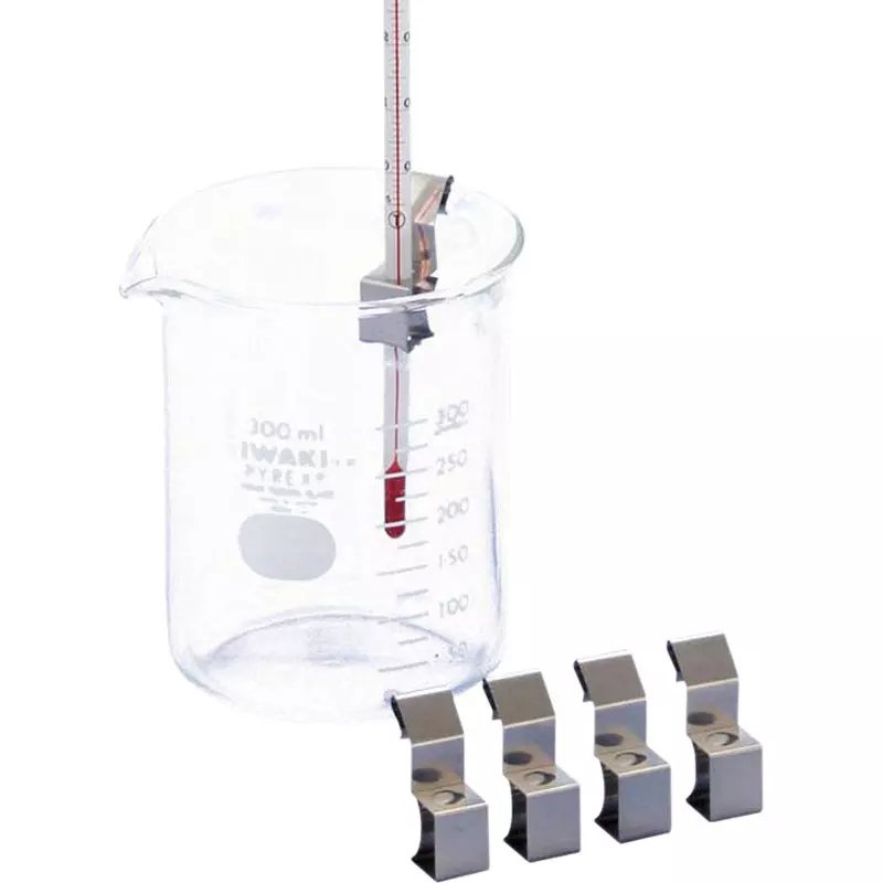 KENIS Thermometer Holder 5 Quantity 200 ml or more Beaker Capacity, OH (set of 5) (Pack of 5 )