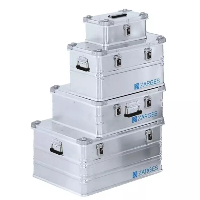 Zarges K 470 Waterproof Metal Equipment case 740x510x410 mm, 40841