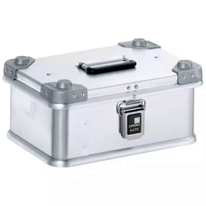 Zarges K 470 Waterproof Metal Equipment case 400x300x180 mm, 40835