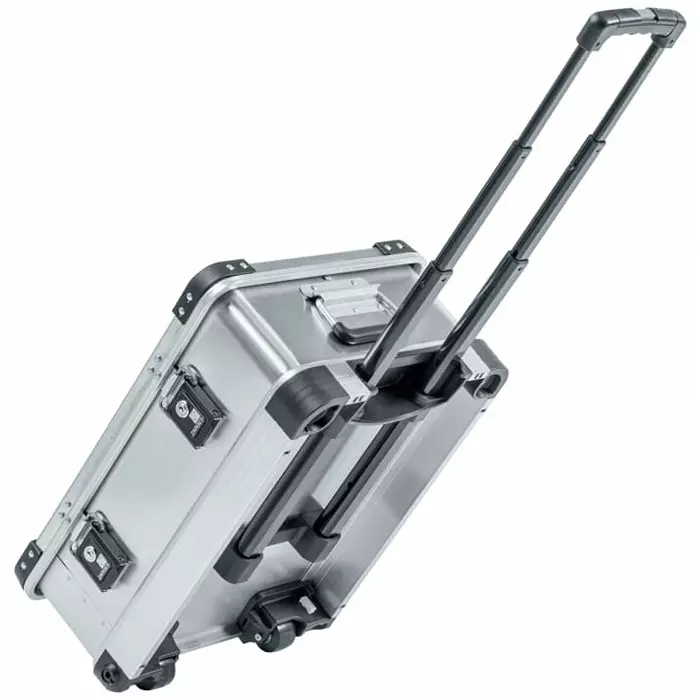 Zarges K 424xC Waterproof Metal Equipment case With Wheels 550x400x233 mm, 41810