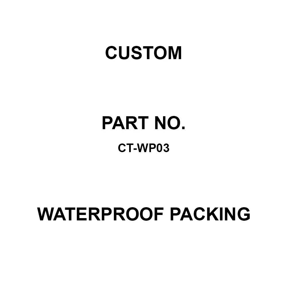 CUSTOM Waterproof Packing CT-5100 WP, CT-5200 WP, CT-WP03